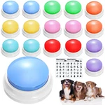 Jerify 16-PC Recordable Dog Buttons For Communication, Talking Pet Speech Traini. Fixed Price $57.39.