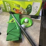 Toilet Potty Golf Putting Green W/cup Flag Balls Club & Do Not Disturb Sign. Fixed Price $14.99.