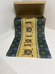 Table Runner Game Swing Men Golfers Linen Like Country Club. Fixed Price $52.99.