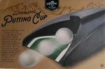 Adventuremen's Auto-return Golf Practice Cup Black 129. Fixed Price $14.99.