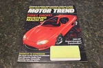 Motor Trend First Driver! Mustang Mach Iii April 1993 VOL.45 #4 9248-1 Box. Fixed Price $12.99.