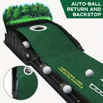Golf Putting With Automatic Ball Return Device, Indoor And Outdoor Prac. Fixed Price $24.99.
