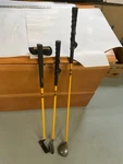 Momentus Golf Right Handed Swing Trainer Set Putter, 7 Iron & Fairway Wood 40OZ. Fixed Price $115.00.