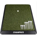 Champkey Premium Synthetic Turf Golf Hitting Mat Heavy Duty Rubber Base Gol.... Fixed Price $50.13.