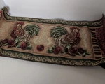 Table Runner 72" And 4 Matching Place Mats 18 X12" Set Country Rooster Theme. Fixed Price $16.99.