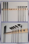 Golf Club Wall Mount. Display. Holder. 15 Set. Fixed Price $18.99.