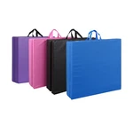 2" Thick Tri-fold Folding Exercise Mat Gymnastics With Handles 4 Colors. Fixed Price $37.58.