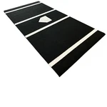 6 X 12 Black Synthetic Grass Turf Baseball Softball Hitting Batting Practice Mat. Fixed Price $374.26.