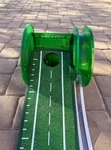 Perfect Practice Roll-a-putt Portable Putting Mat & Return Track W/ Carry Bag. Fixed Price $48.00.