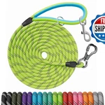 Ntr Long Dog Leash 30FT Check Cord 2 Swivel Hooks Comfortable Padded Handle. Fixed Price $24.68.
