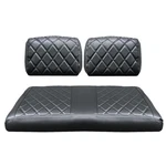 Universal Golf Cart Seat Covers For Yamaha G2-G22, Front Cushion Replacement, Bl. Fixed Price $125.99.
