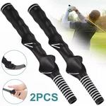 2PCS Right-hand Golf Swing Training Grip Standard Teaching Aid Warm Up Trainer. Fixed Price $11.08.