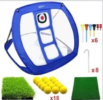 Mesixi Golf Practice Chipping Net Pop-up Target Tri-turf Mat & Balls Indoor/out. Fixed Price $20.65.