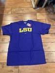 Nike Lsu Tigers Football Team T-shirt Tee Purple Xl Nwt. Fixed Price $17.99.