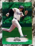 2025 Topps Stadium Club - Shohei Ohtani #58 Green Foil 160 /199. Fixed Price $99.99.