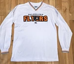 Vintage Philadelphia Flyers Team Nhl Long Sleeve V-neck Tee Shirt Men's. Fixed Price $20.99.