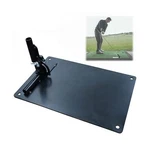 Golf Practice Plate Durable Metal Professional Swing Trainer Tool Tr.... Fixed Price $41.29.