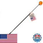 Orange Whip Golf Swing Trainer Aid Patented Counterbalanced Made. Fixed Price $187.36.
