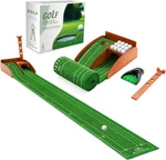 Putting Green Indoor Outdoor Mat: Golf With Durable Solid Wooden Bas. Fixed Price $29.97.