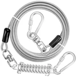 Jenico Dog Tie Out Cable, 10/15/20/30/40/50/70/100/150FT Runner With. Fixed Price $66.53.