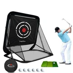 New Gagalileo Golf Pop-up Hitting Cage 8X7X7FT Practice Net With Target Portable. Fixed Price $211.16.