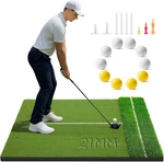 Golfguru Mat 5X4FT-16MM/21MM/26MM Thickened Dual Turf Hitting With. Fixed Price $213.22.