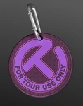 Scotty Cameron Circle Putting Disc Purple Tour Use Only Halloween 2025 Bag Tag. Fixed Price $69.99.