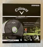 Callaway Golf Chip-shot 20 Chipping Net 3 1 Popup Light Portable Triple. Fixed Price $27.95.