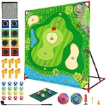 Dybaxa Golf Chipping Game Battle For Kids, 54*54 Target Mat W.... Fixed Price $60.93.