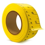 12 Inch Repeating Adhesive Measuring Tape 13.9 Yards, Wide, Dual Metric, Le. Fixed Price $25.23.