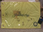 Autographed 2013 Presidents Cup Pin Flag Muirfield Village Golf Club Usa Scott. Fixed Price $89.99.