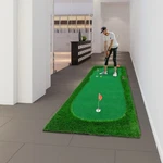 10X5 Ft Golf Putting Green Training Mat Turf 3 Holes Flags Cups Indoor Outdoor. Fixed Price $228.77.