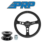 Prp Deep Dish Leather Wheel Black Stripe/quick Release Hub For Ezgo Golf Carts. Fixed Price $459.98.