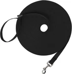 Hi Kiss Dog Training Leash 30 Ft Obedience Recall Agility Lead Heavy Duty Black. Fixed Price $19.99.