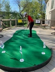 Big Moss Golf The General V2 6' X 12' Practice Putting Chipping Green With 3. Fixed Price $509.00.