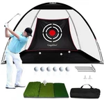 Gagalileo Golf Net: 10X7FT Backyard Driving Real Ball Practice Hitting T.... Fixed Price $136.27.