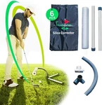 Slice Corrector Updated Portable Golf Swing Trainer, Lightweight Practice Aid. Fixed Price $39.99.