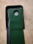 Club Champ Automatic Golf Putting System Gravity Feed 7 Ft Black & Green. Fixed Price $20.75.