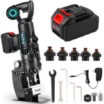 1800W Cordless Hydraulic Hole Puncher + 2 Battery 3.0AH Electric. Fixed Price $614.26.