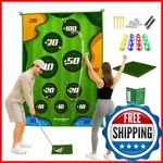 Golf Game For Adults & Kids - Chipping Set W/ Sticky Balls, Indoor/outdoor Fun. Fixed Price $136.52.