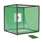 10X10X10FT Metal Frame Hitting Kit Golf Batting Cage Netting Training. Fixed Price $239.99.