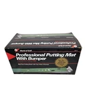 Jef World Golf Professional Putting Mat With Bumper & 2 Regulation Size Holes. Fixed Price $49.49.