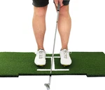 Rukket Tri-turf Golf Mat Portable Hitting & Chipping Aid With Adjustable Tees. Fixed Price $119.99.
