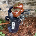 Vtg Sounder Golf Clubs Tour Sb Iv Iron Set 3-P, Persimmon Woods, Bag R300 Rh. Fixed Price $548.50.