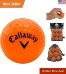Hx Soft Flight Foam Practice Golf Balls Durable & Safe 9-PACK, Orange. Fixed Price $24.69.
