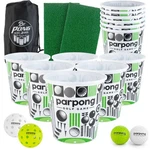 Backyard Golf Chipping Game Set 12 Buckets Hitting Mats Balls Vulcano Sports. Fixed Price $124.99.