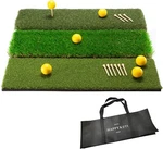24"X24" Grass Turf 3-IN-1 Collapsible Golf Practice Hitting Mat With Tee & Balls. Fixed Price $34.99.