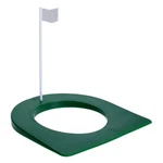 Muxsam 1PC Golf Practice Putting Cup Mat 1-PACK, Green White Flag. Fixed Price $11.99.