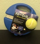Tourna Fill Drill Tennis Trainer Sport Training Aid Strong Rubber Cord + Ball. Fixed Price $13.25.