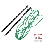 Golf Alignment Sticks, 24CM/9.4IN Fiberglass Swing Putting String Pegs Black. Fixed Price $16.39.